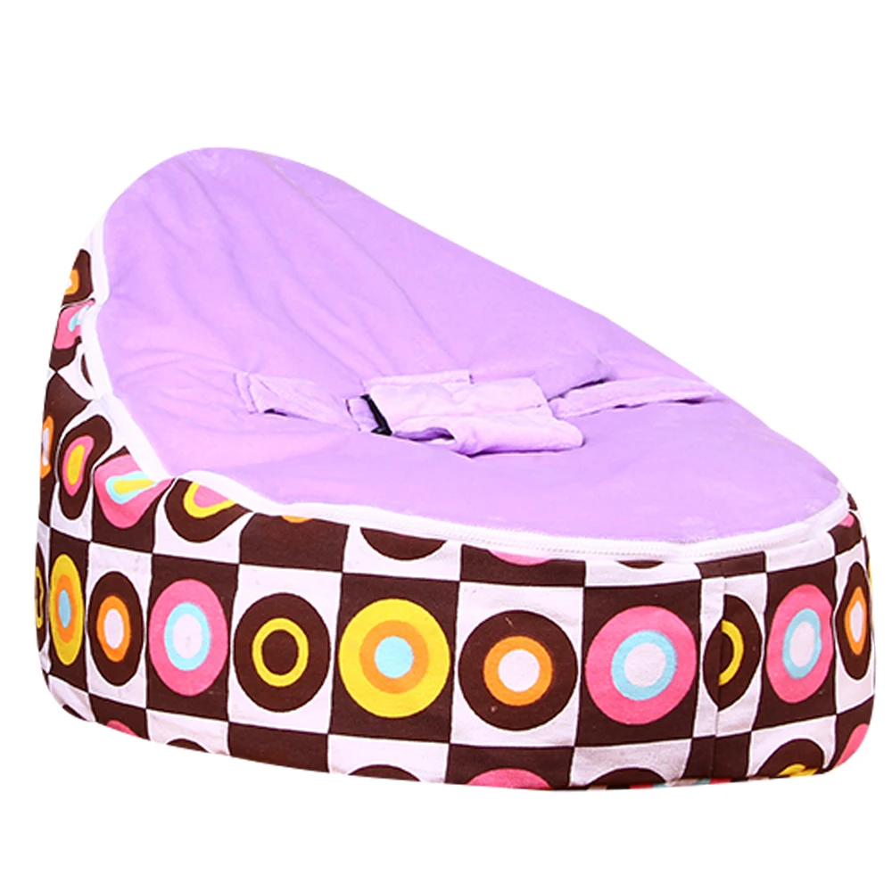 Кресло мешок с принтом Levmoon детская кровать для сна портативное складное детское