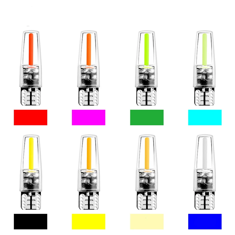 Новые W5W led T10 cob стекло автомобиля светильник со светодиодными нитями на авто автомобилей Чтение купольная лампа DRL стайлинга автомобилей 12v 24V