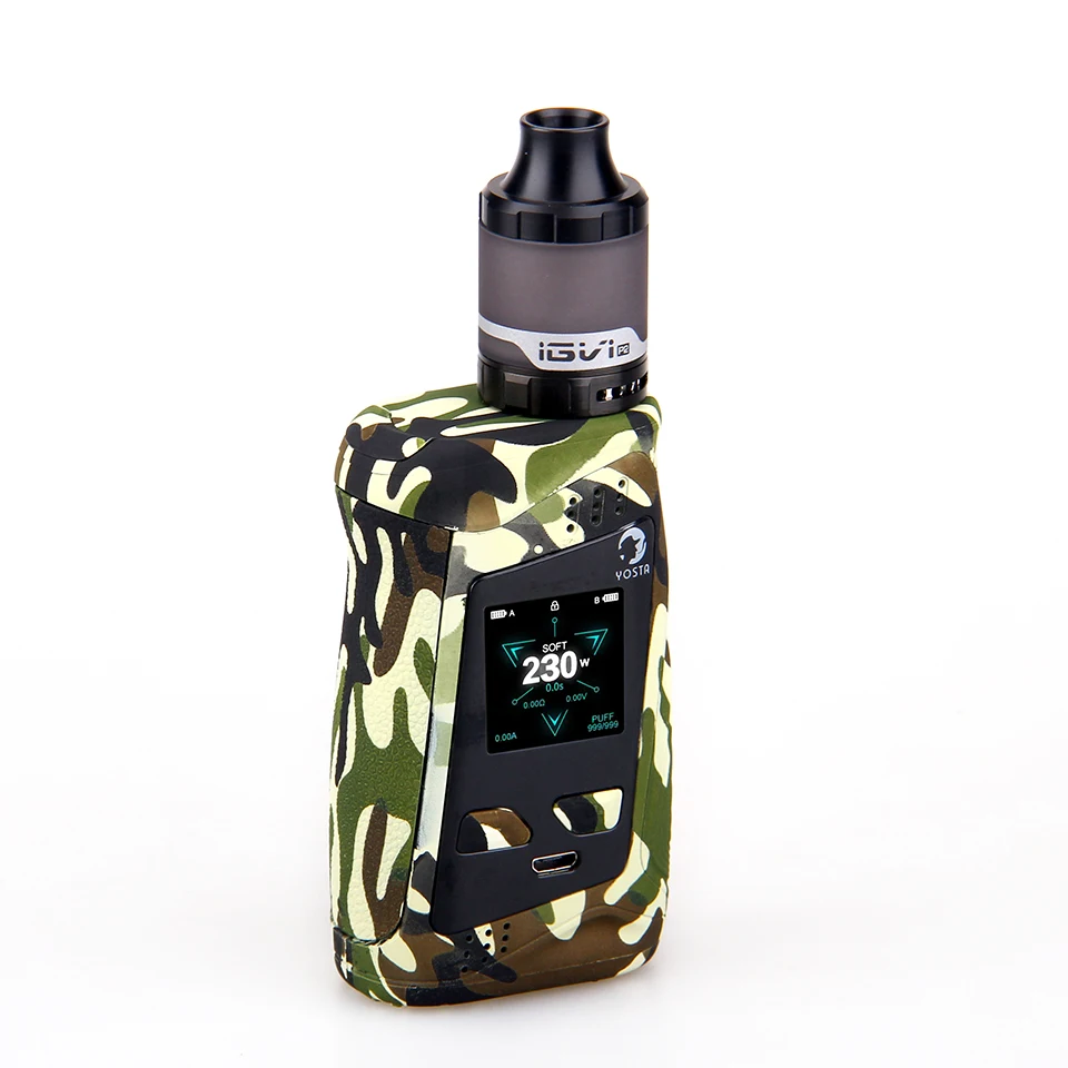Оригинальный набор Yosta Livepor 230 w TC с баком iGVi P2 4 мл испаритель 510 thread Вт электронных