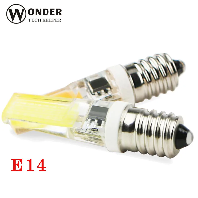 Мини светодиодный G4 COB лампа G9 E14 лампы ACDC12V AC220V/110 V 3 Вт 6 9 освещение супер яркий