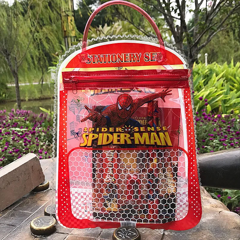 Disney 7 шт./компл. Замороженные Карандаш Чехол+ Линейка+ карандаш+ Ластик+ брошюра+ карандаш точилка канцелярские принадлежности подарок ко дню рождения, школьные принадлежности
