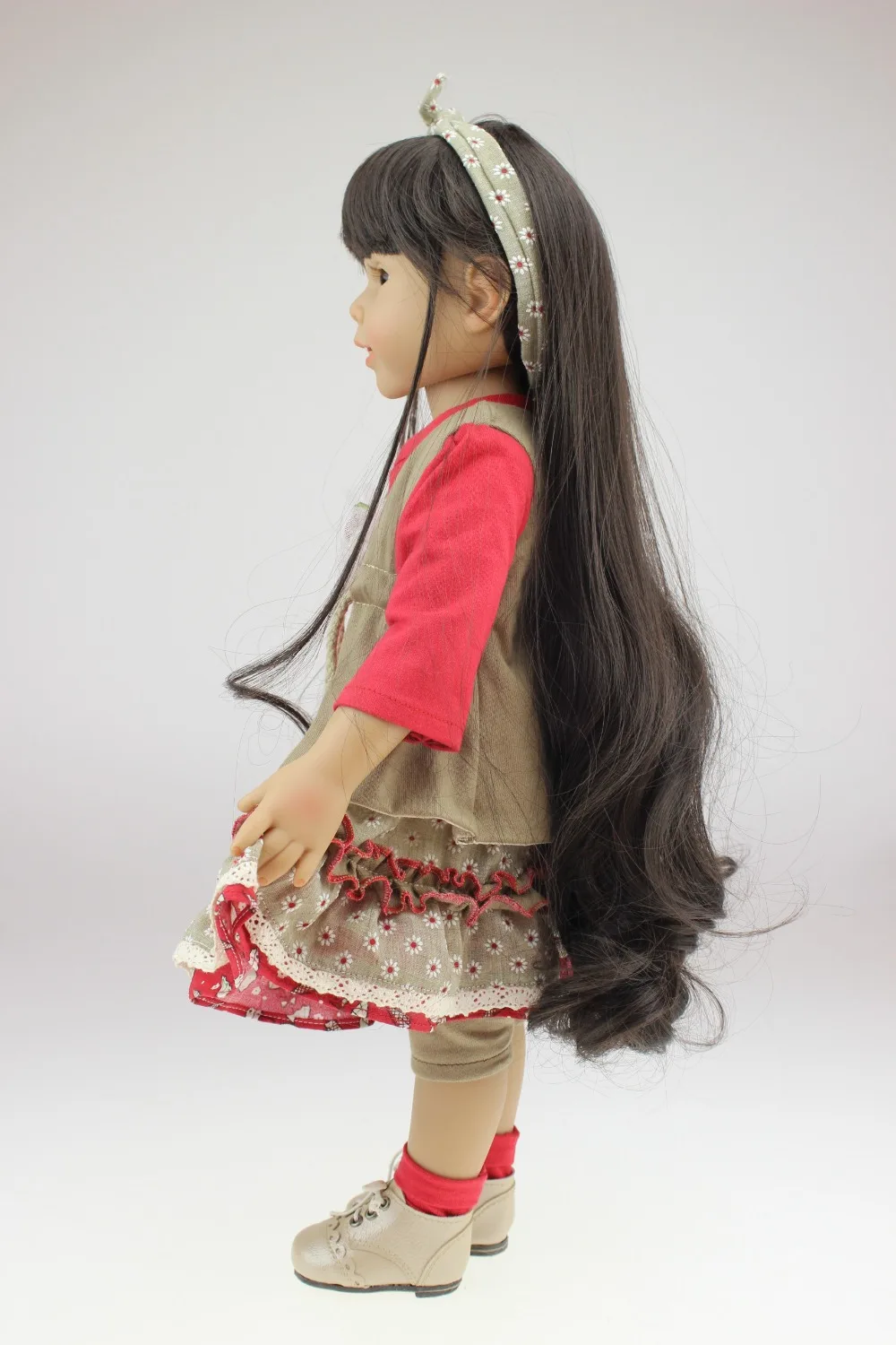 Силиконовые виниловые куклы Новорожденные очень мягкая кукла для спящей девочки