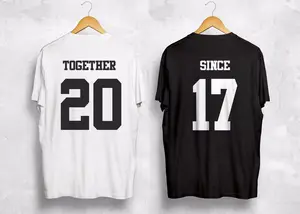 Футболка с надписью вместе с каждым годом