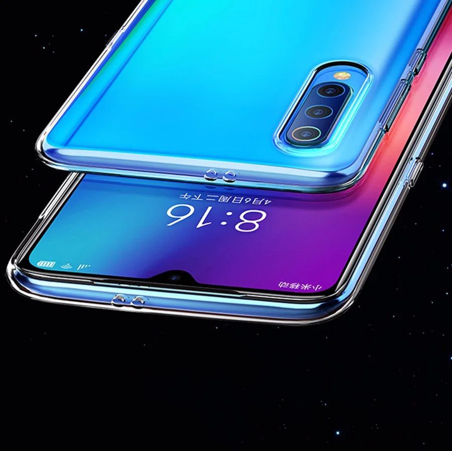 Задняя крышка для Xiaomi Mi 9 SE чехол для телефона прозрачный чехол прозрачный мягкий Силиконовый ТПУ чехол для Xiaomi Mi 9 защитный чехол