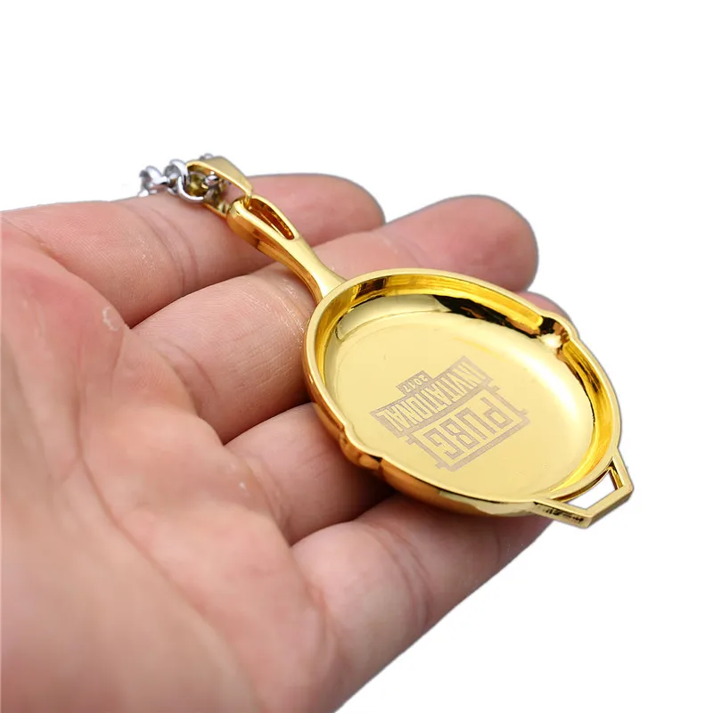 Игра GWTS Playerunknown's Battlegrounds металлические сковороды цепь Подвеска колье PUBG Invitation