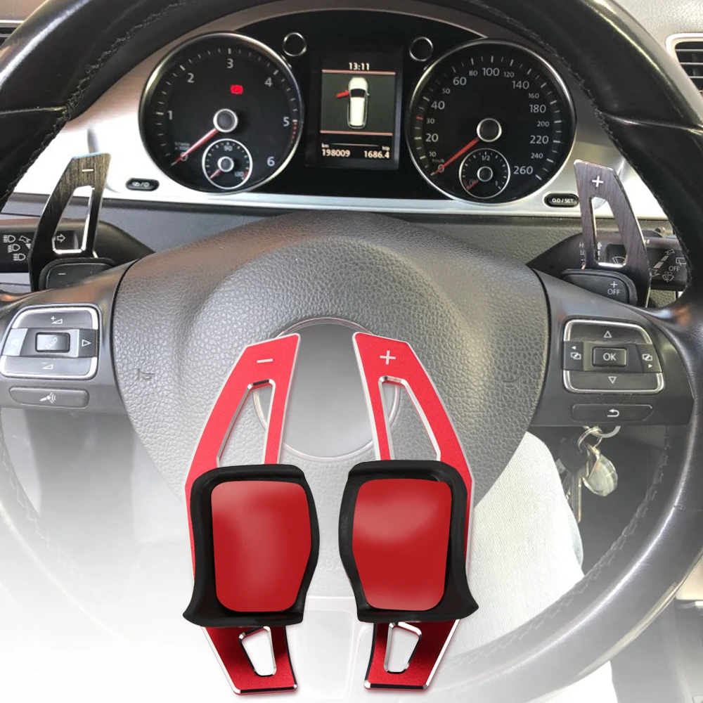 Алюминиевый удлинитель переключения передач на рулевое колесо для Volkswagen VW Golf 5 MK5