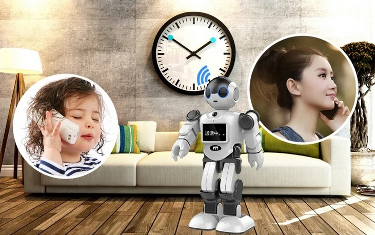 Гуманоидный робот который может говорить поет и рассказывать истории ~