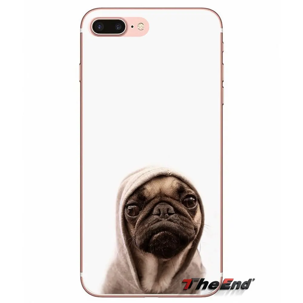 Силиконовые чехлы для Samsung Galaxy S2 S3 S4 S5 MINI S6 S7 edge S8 S9 Plus Note 2 3 4 5 8 Coque Fundas Animal Dog Pug Life Hybrid
