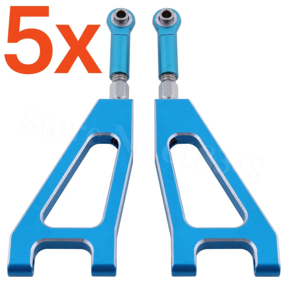 

Wholesale 5Pairs/Lot HSP 860002 Upgrade Parts For 1:8 RC Model Car Front Upper Suspension Arm Truck Upgrade Parts CNC