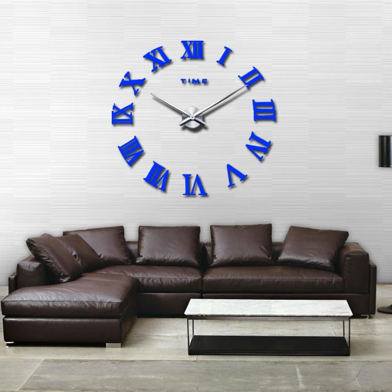 2019 3d diy гостиная Новые Акриловые кварцевые часы настенные reloj de pared украшение дома