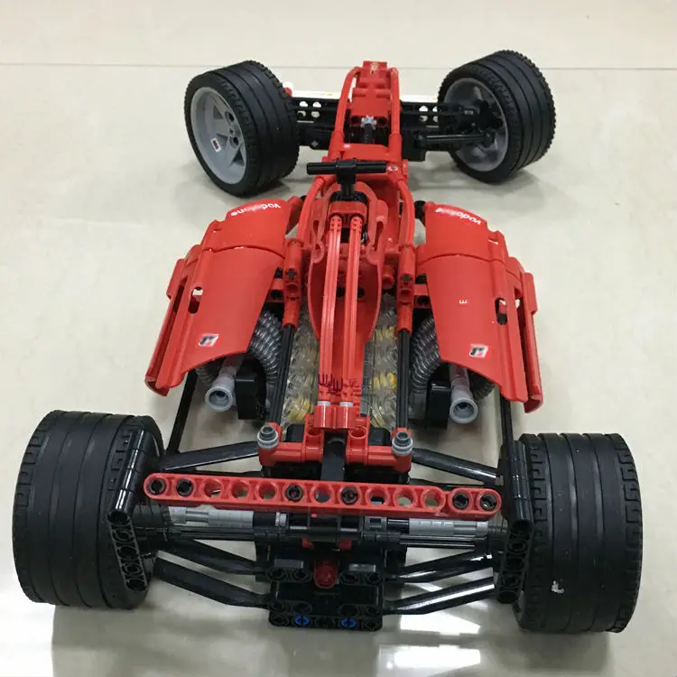 Lengend: yile 005 F1 Racer 1:10 здания Конструкторы 8386 метод кирпичи фигурка героя автомобиль
