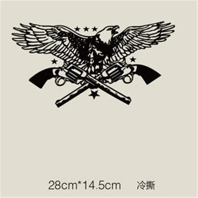 Fashion Flower patches for clothes eagle guns 3d stickers iron on transfers clothing t-shirt girl heat transfer pvc patch | Дом и сад