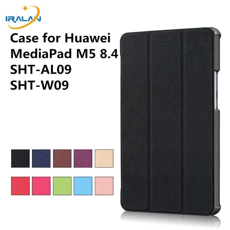 2018 новый Тонкий Магнитный чехол из искусственной кожи с подставкой для Huawei Mediapad M5