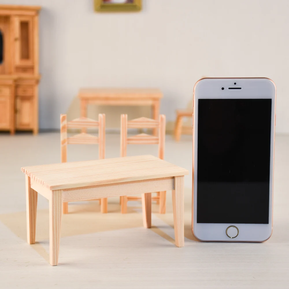 

A01-X152 одежда для малышей подарок игрушка 1:12 кукольный домик Мини Мебель Миниатюрные rement деревянный стол Сделай Сам 1 шт.