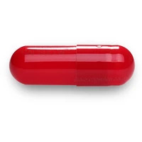 size 00 5000 pieces carton empty red joined gelatin capsules fillable capsule