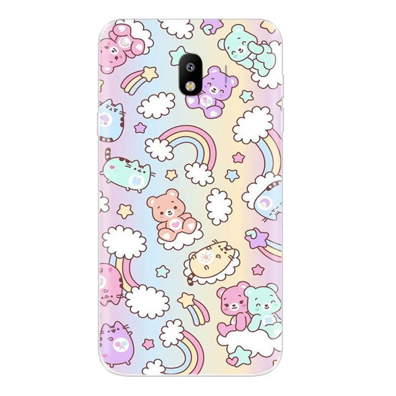 Роскошный чехол из ТПУ для Samsung Galaxy J5 2017 J530F мягкий с рисунком цветов Y028 |