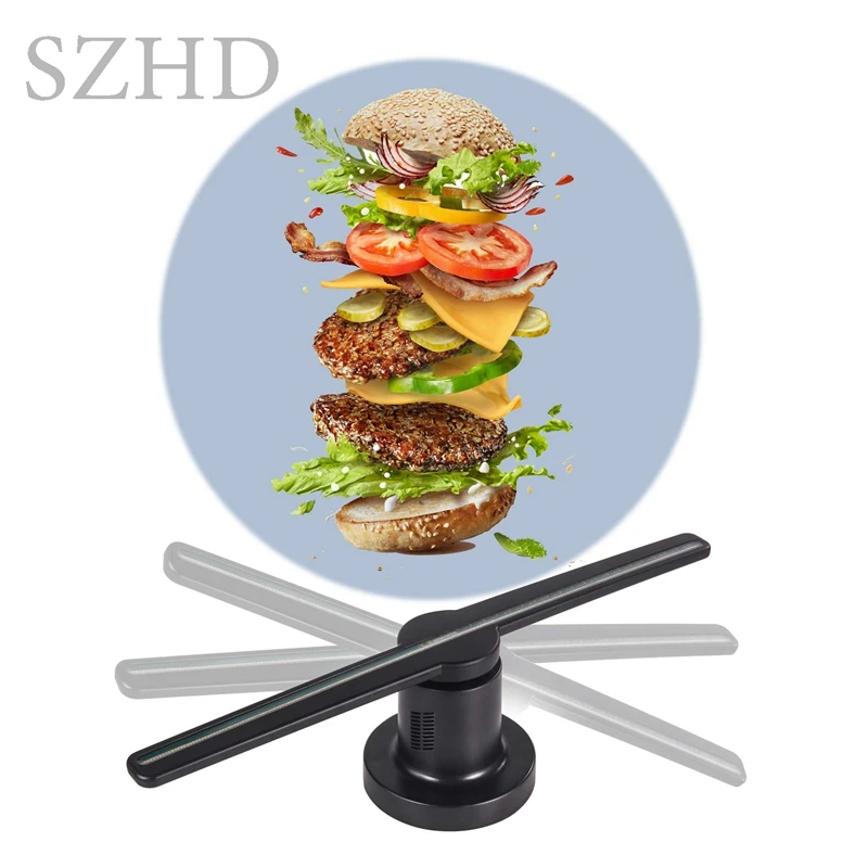 

Aliexpress cheapest 42cm 3d hologram fan led advertising display with sd card