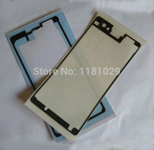 Новая передняя средняя рамка батарея задняя крышка корпуса клейкая наклейка для