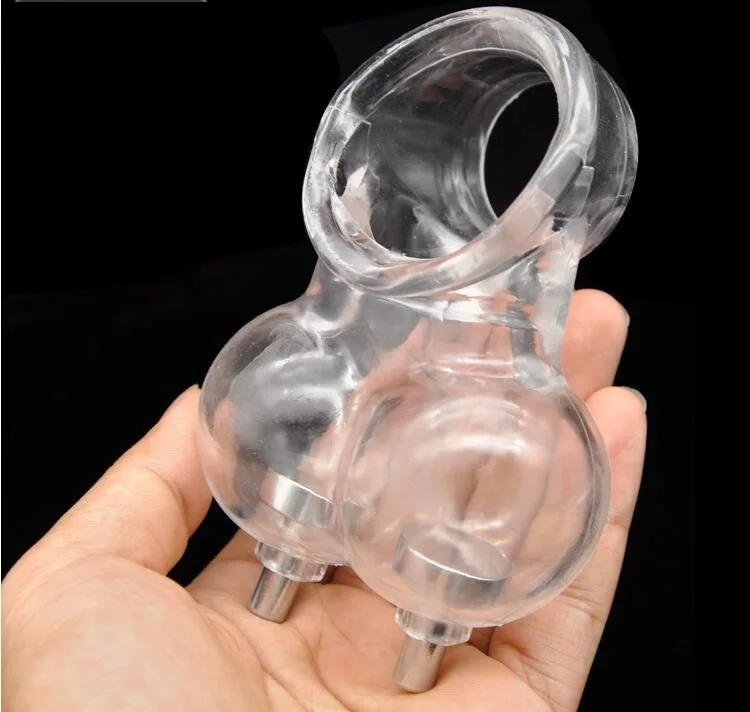  Male Electric Shock TPR Cockring Penis Ring Pendant Stimulate Scrotum Testicles Sleeve Adult Bondage Bdsm Sex Toy 3 Color | Красота и