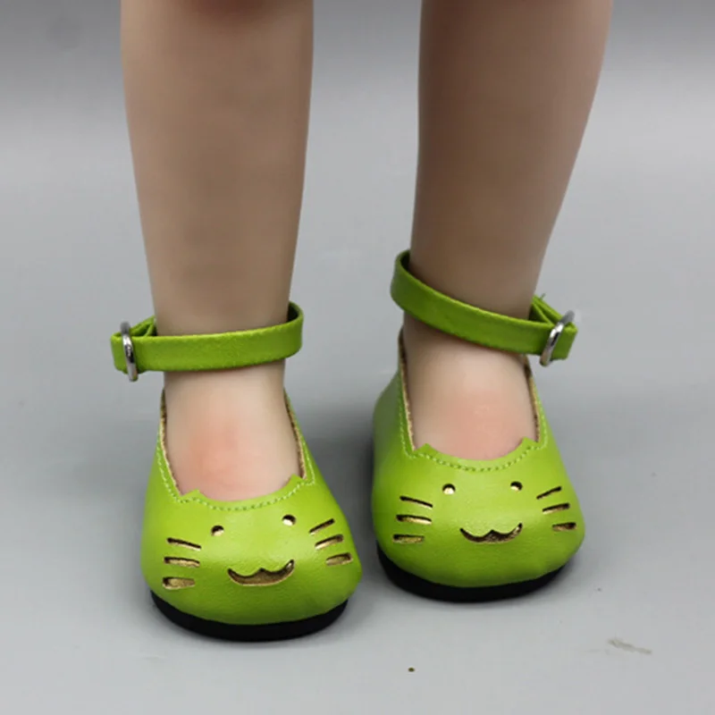 18 дюймовая обувь для кукол с изображением кота из мультфильма 43 см и 1/3 BJD Mini Лидер