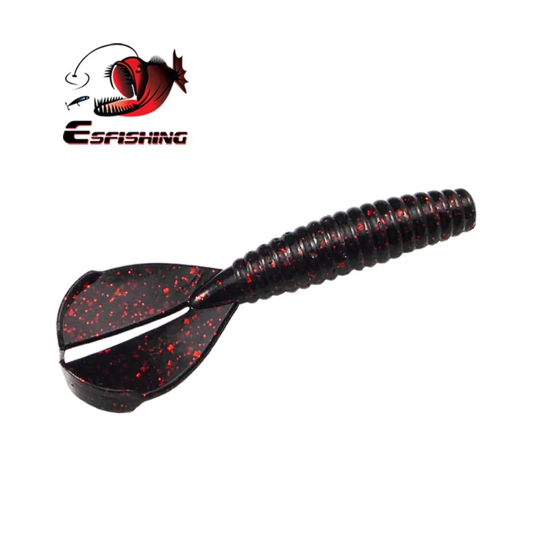 Esfishing рыболовные приманки мягкие приманки двойной хвост Craw 90 мм 8 шт. искусственные приманки воблеры для троллинга Peche Zander