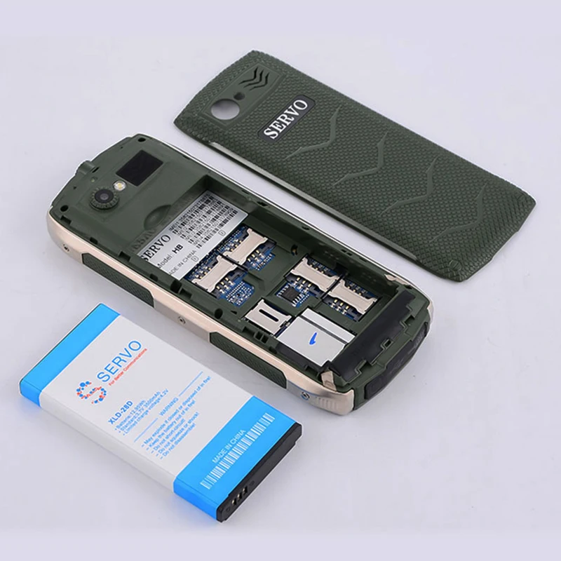 Четырехъядерная SIM карта внешний аккумулятор 2 8 дюйма большая кнопка 4 сим карты