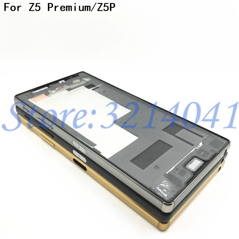 

Original New 5.5inch For Sony Xperia Z5 premium Z5P E6853 E6833 E6883 Bezel Middle Frame Housing Cover Replacement Parts