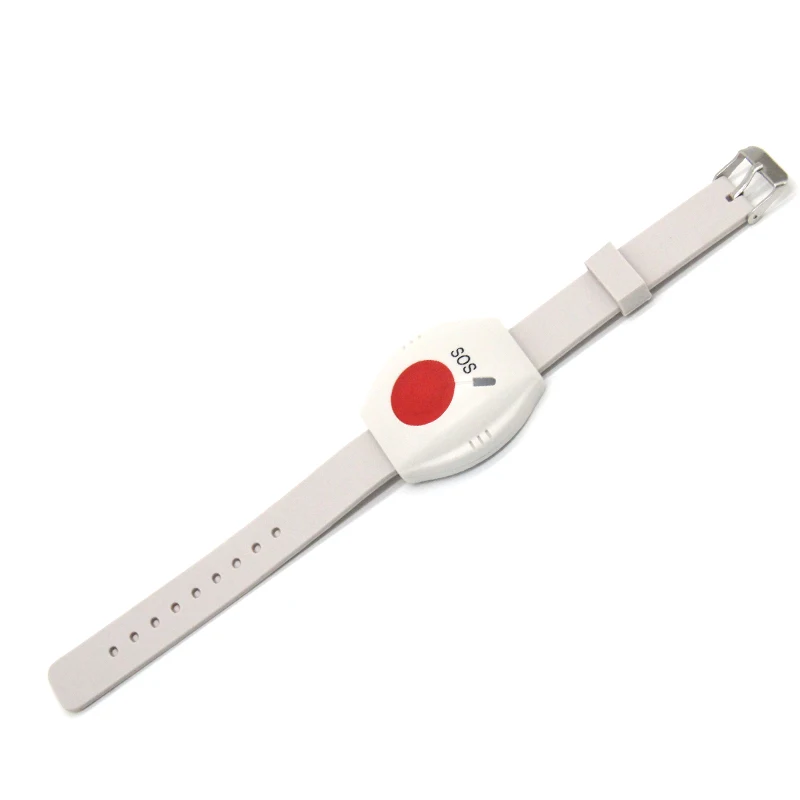 

Wireless Emergency Alarm Button Wristband Fall Detect SOS Button for Old People Children Sending Help Signal Waterproof EM-70