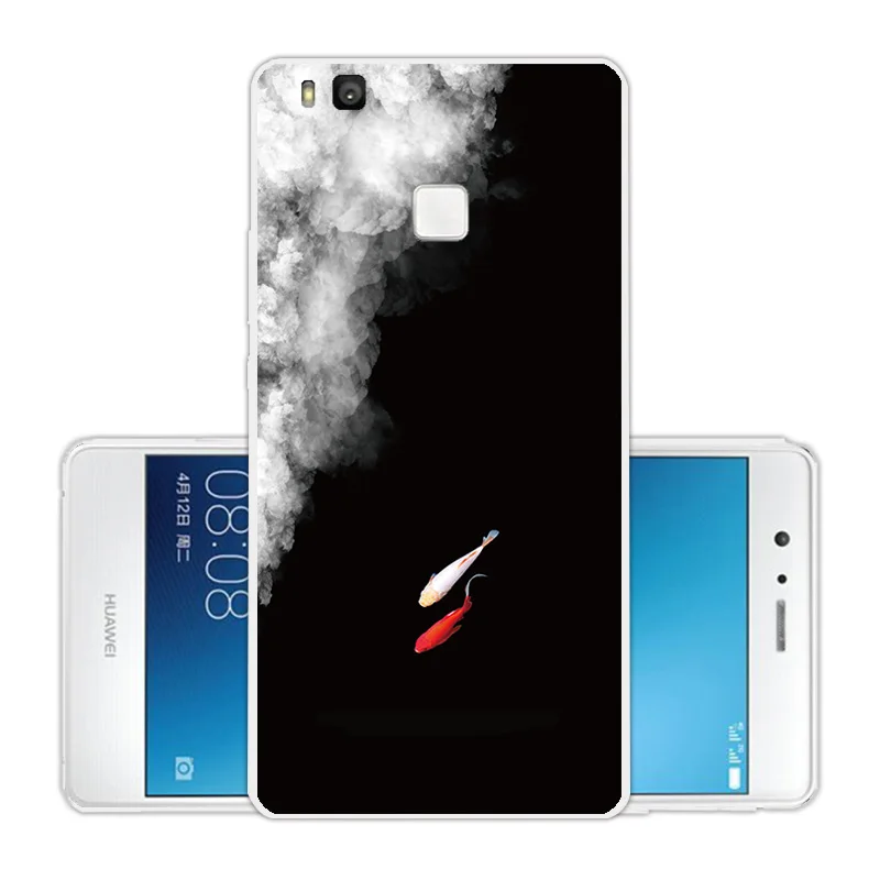 Мягкий ТПУ чехол для Huawei Ascend P9 Lite/G9 прозрачный силиконовый P9Lite Plus телефона |