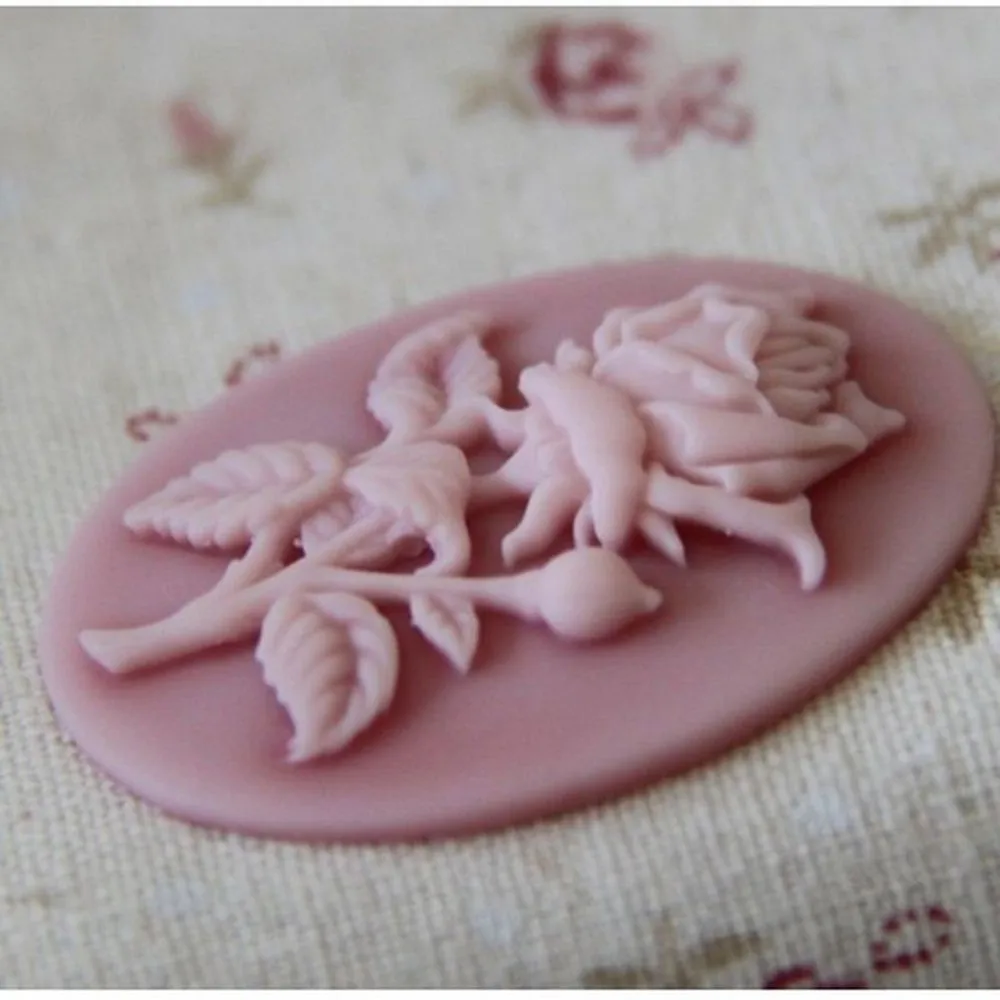1 шт. DIY силиконовая форма в виде цветка розы Sugarcraft формы для помадки шоколада