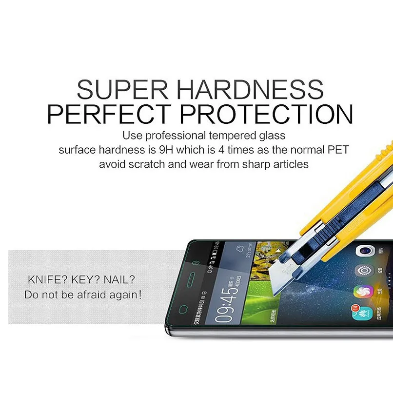 Защитное стекло для экрана Honor Play 4C закаленное 9H 2.5D защитная пленка Huawei G Mini honor4c