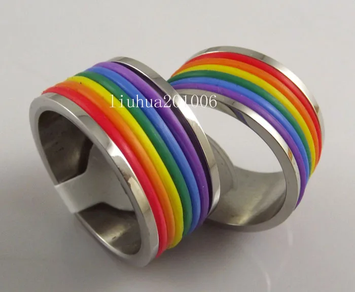 

Мужские кольца из нержавеющей стали, 12 мм, 5 шт.