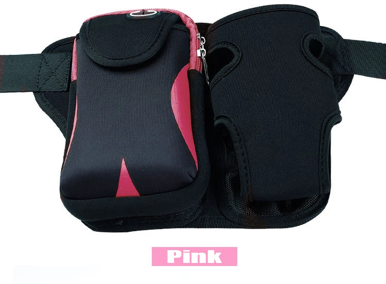 pink Kmajor нейлоновый Зажим для ремня крючок чехол для телефона чехол для гусеницы кошки s41 женская уличная спортивная сумка для бега сумки для телефона - Цвет: pink