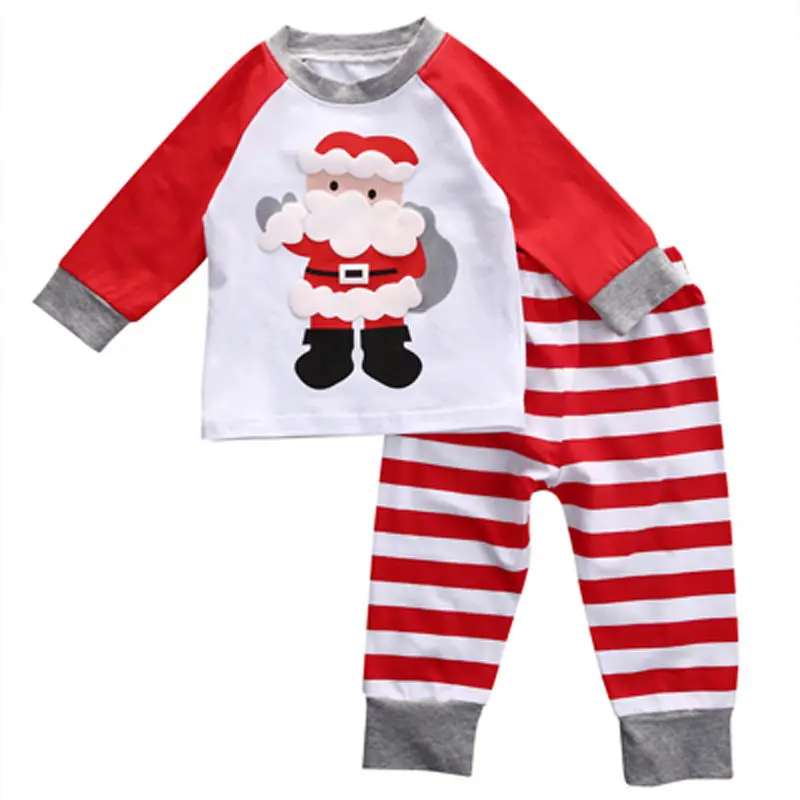 Комплект одежды из 2 предметов для маленьких девочек рождественские наряды