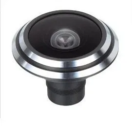 Металлическая линза 1 78 мм широкоугольная рыбий глаз 180 градусов входная для