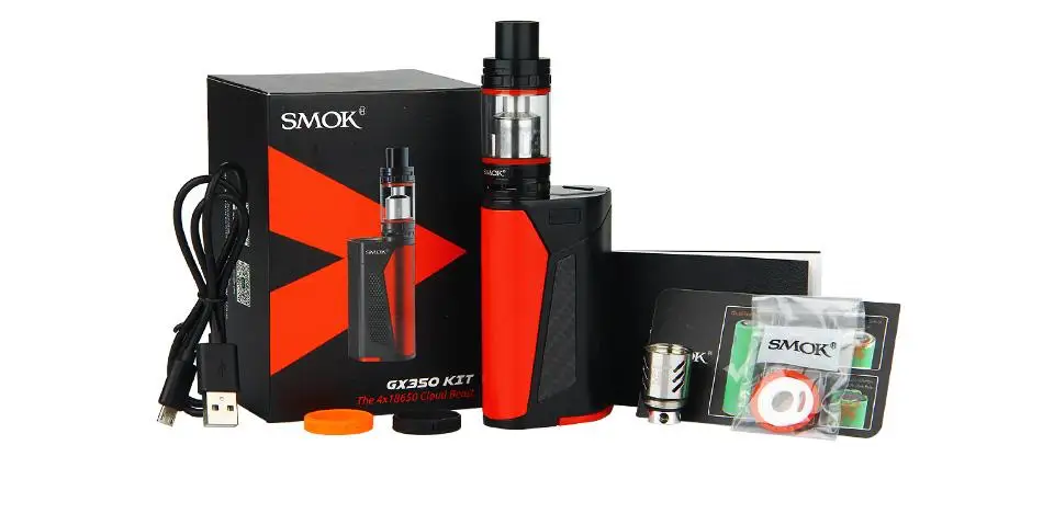 Оригинал SMOK GX350 Комплект 350 Вт TFV8 вейп 6 мл G350 поле Mod электронная сигарета комплект