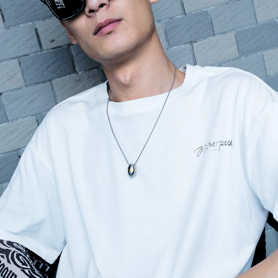 JHSL 2019 Новое поступление вдохновляющие мужские пустые Яйца Шар Духи Ожерелье