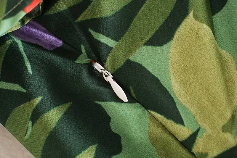 2019 женское длинное платье с тропическими листьями и цветочным принтом шикарное