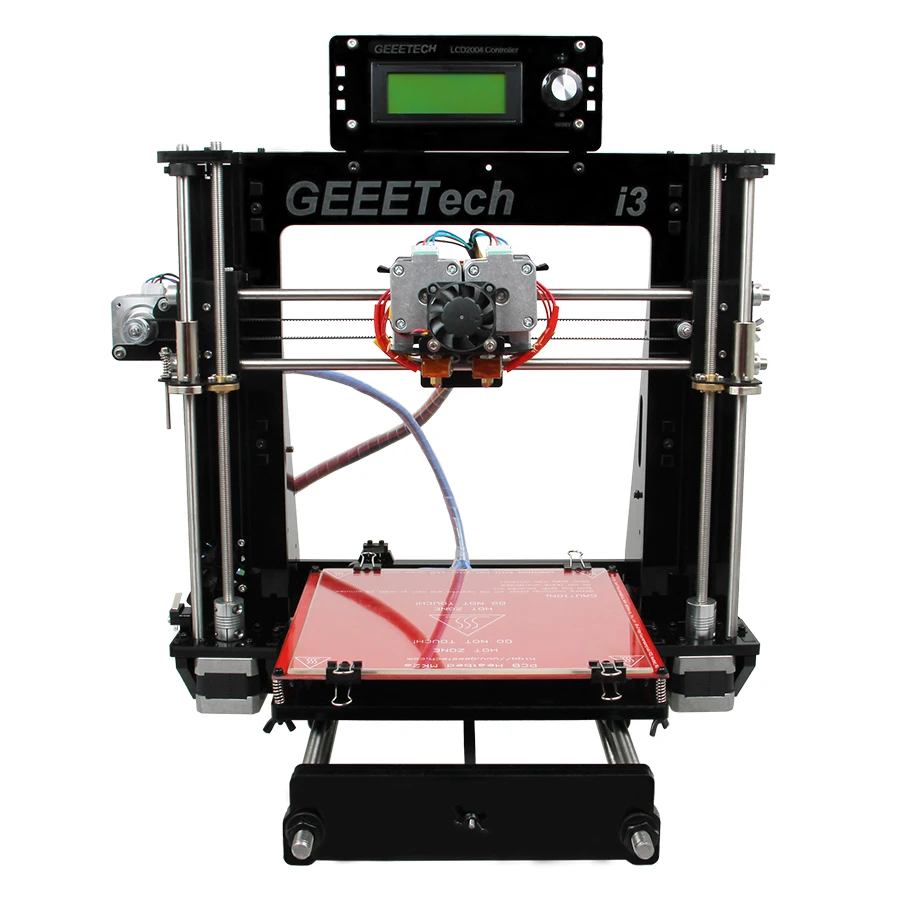Geeetech I3 Pro C 3d принтер Impressora двойной экструдер LCD2004 GT2560 плата управления 200x200x180 мм Корабль из Германии