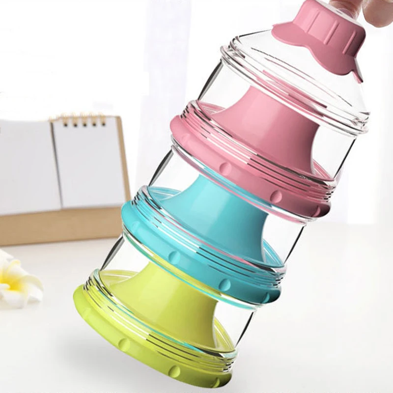 Портативный дозатор для молочного порошка контейнер еды коробка - Цена: 419,58 руб.