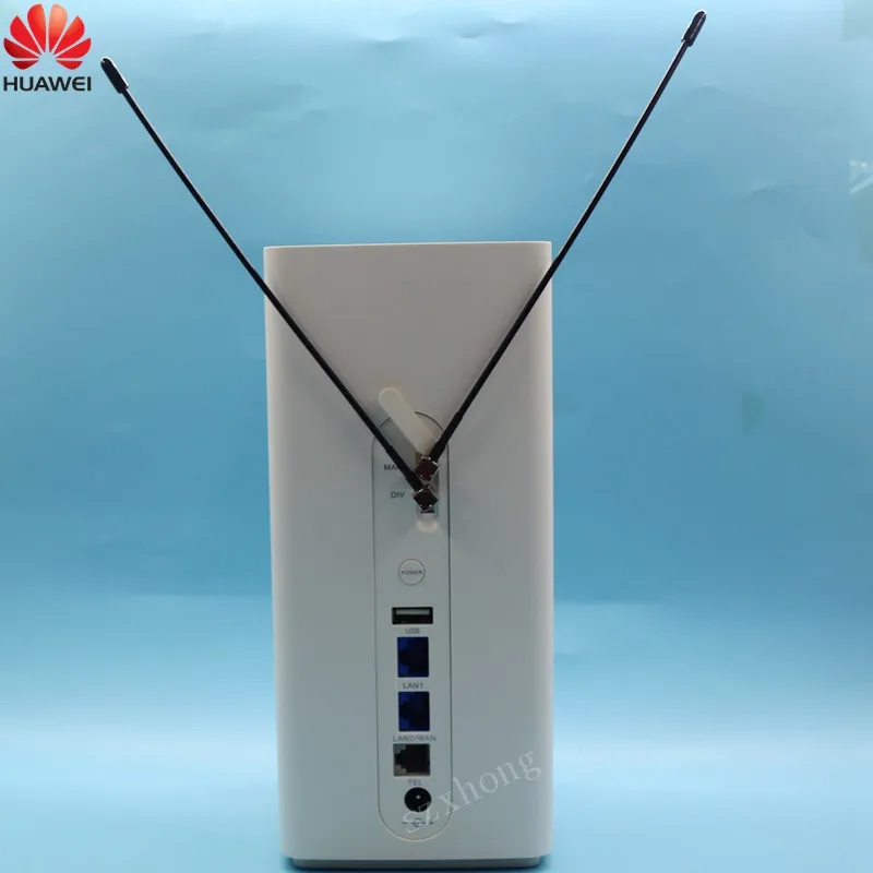 Открыл huawei 4 г LTE маршрутизатор B618 B618s 22d с антенной 300 Мбит/с мобильный wi fi роутер