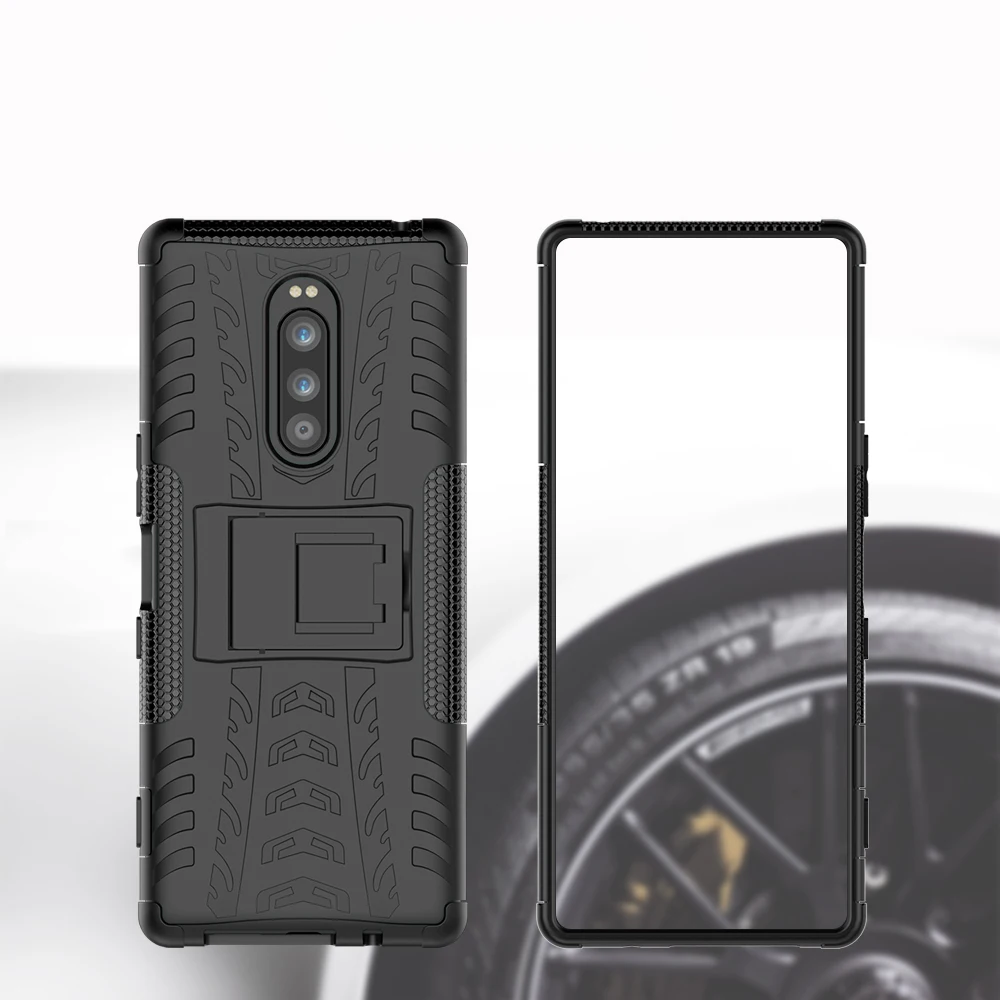 Для Sony Xperia 1 10 Plus L3 для Armor 2 в двухслойный Прочный чехол Полный Защитный