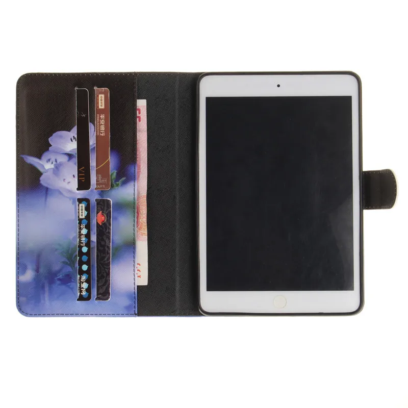 8 видов стилей PU кожаный чехол для Apple iPad mini 1/2/3 7 9 &quotA1432/A1489/A1599 планшета Coque 1 2 3