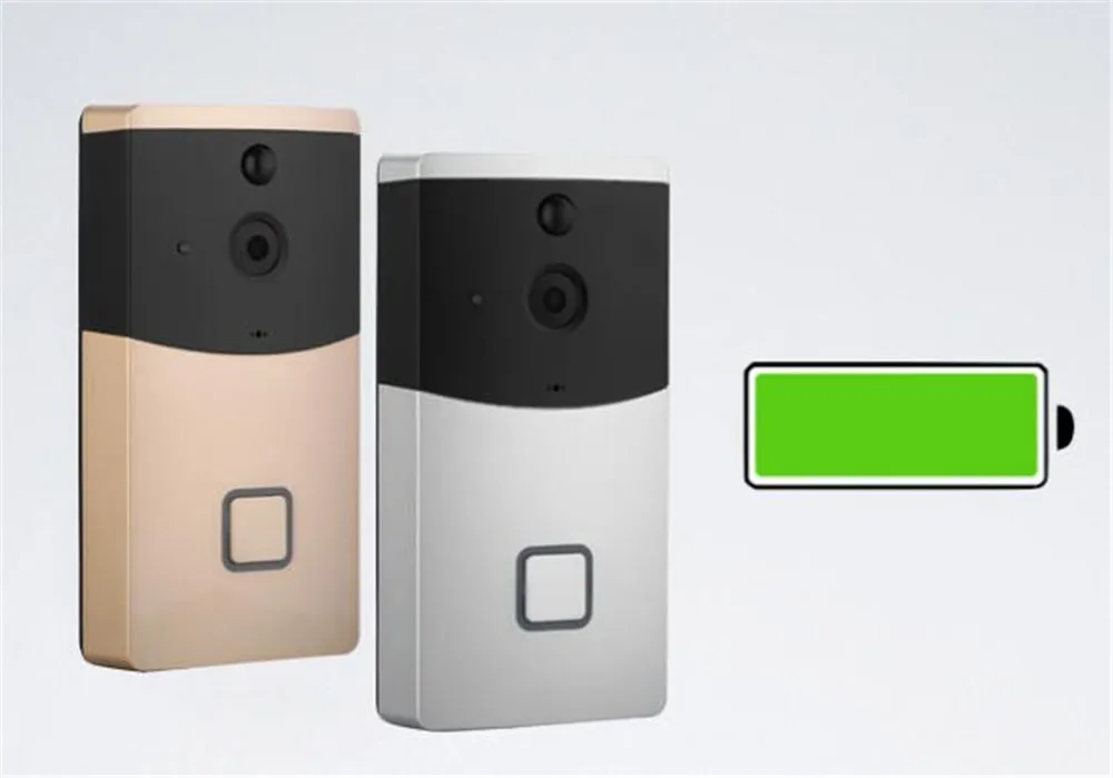 Build-in Battery Long Time Standby Wireless WIFI 720p IP Doorbell Intercom System