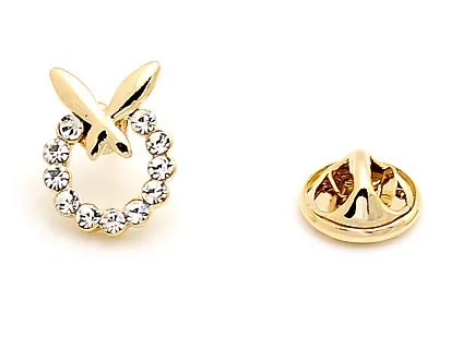 Украшение для воротника OneckOha булавка-бабочка сияющие хрустальные стразы |