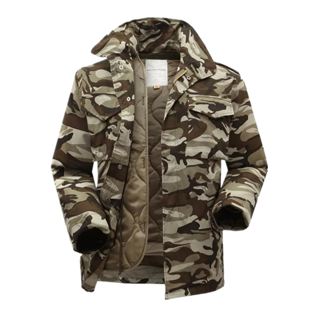 M65 Военная тактическая куртка для мужчин армия вентилятор ветровка размера плюс