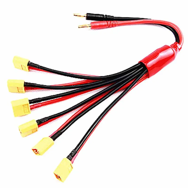 4 мм провод типа банан с 6 вилками|xt60 parallel|parallel chargingxt60 plug |