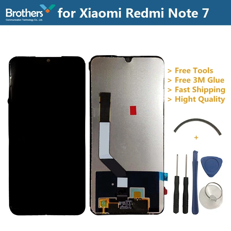 Оригинальный ЖК экран для Xiaomi Redmi Note 7 дисплей сенсорный дигитайзер в сборе 6 3