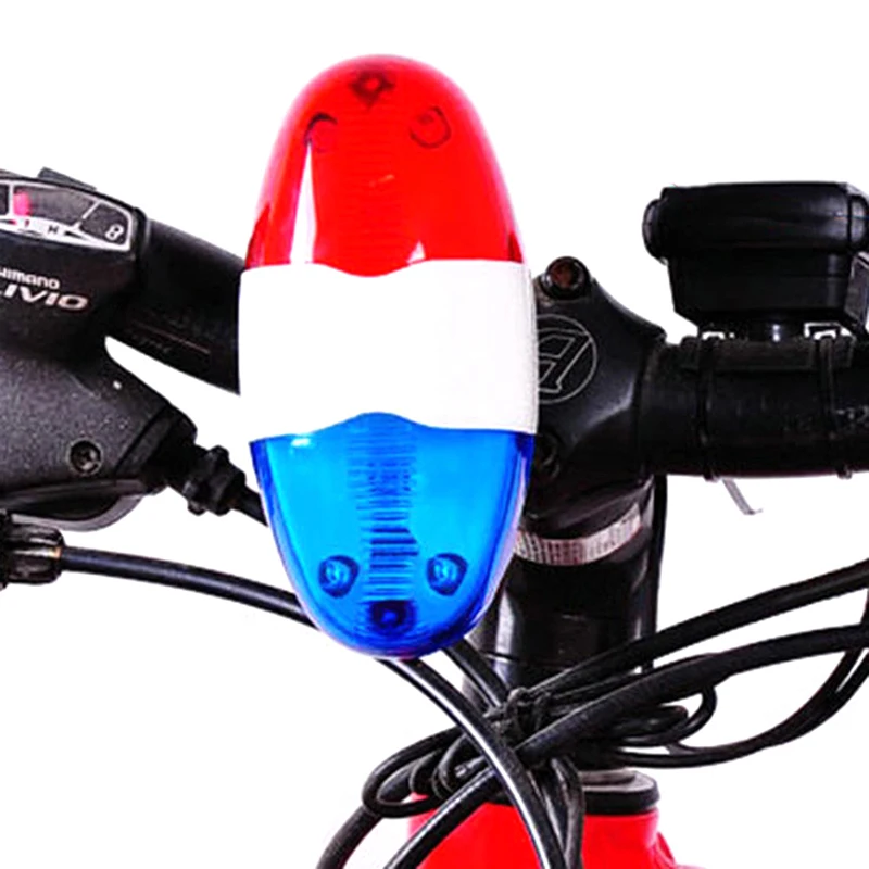 

NEW Bike Bicycle LED Light 4 Loud Siren Sound Trumpet Cycling Horn Bell 13*7*4.5cm Wholesale
