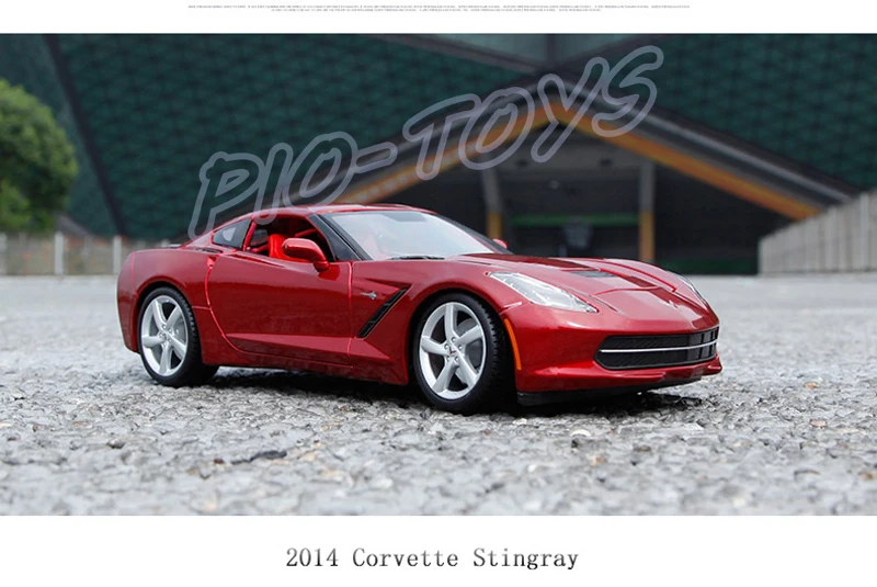 New Arrival Gift Corvette Z51 1/18 Large Racing Model Car Design Metal Vehicle Toys Openable Door Big Fan Collection Static | Игрушки и